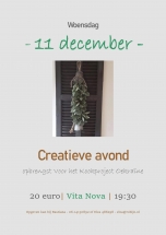 Crea-avond 11 december