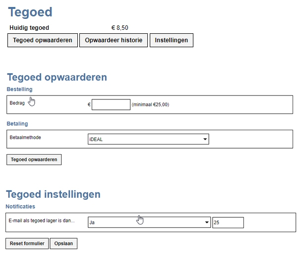 Tegoed