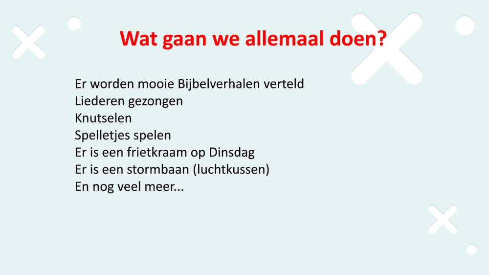 vakantiebijbelfeest 2022