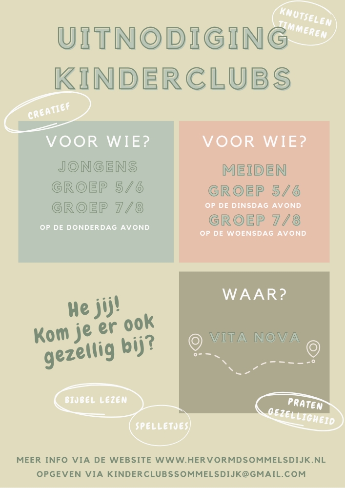 uitnodiging kinderclubs