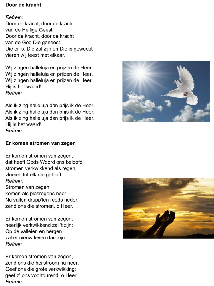 pinksterliederen 2
