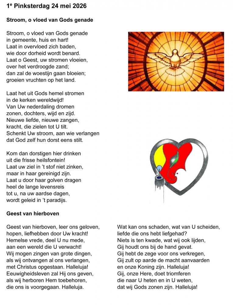 pinksterliederen 1